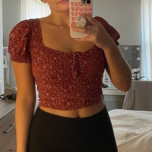 American Eagle Crop Top